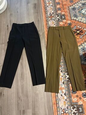 Madewell pleated trouser set size 0